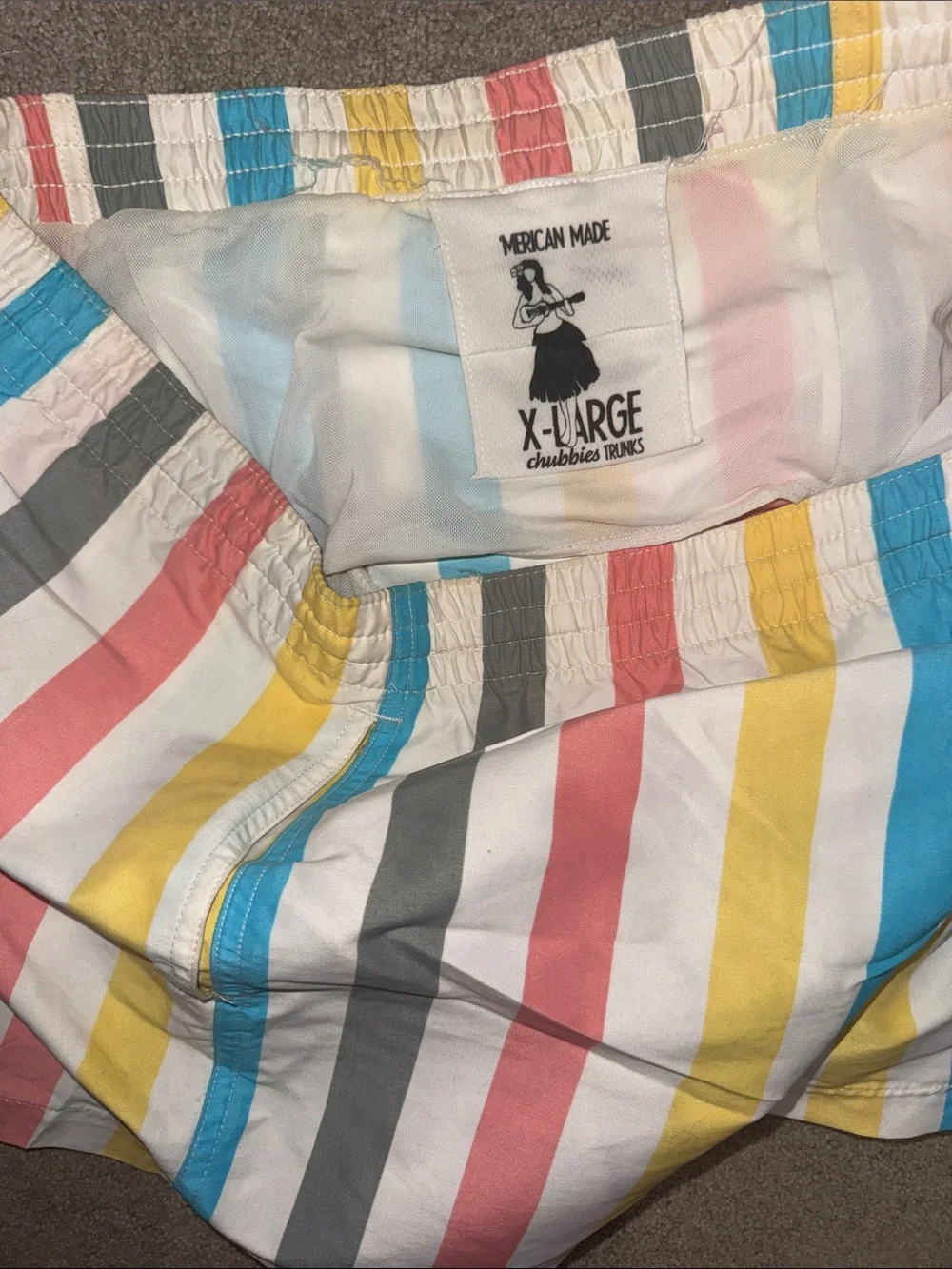 Chubbies Swim shorts XL 5.5” inseam
